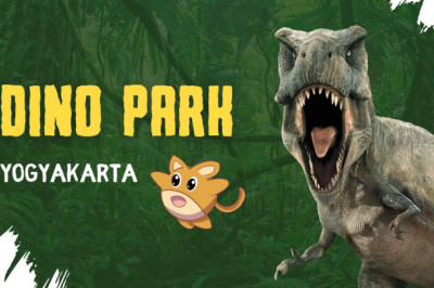 WOW! Ada Dinosaurus Di Yogyakarta (Dino Park)