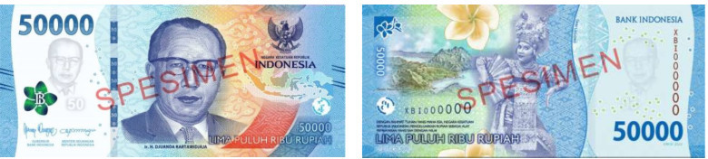 Mata Uang Rp.50.000 ( Lima Puluh Ribu Rupiah)
