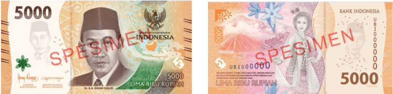 Mata Uang Rp.5.000 (Lima Ribu Rupiah)