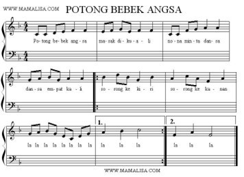 1.	Potong Bebek Angsa ( Nusa Tenggara Timur)