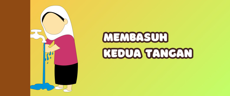 4. Membasuh Tangan