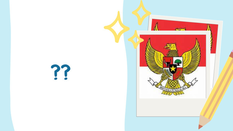 Lagu ini menggambarkan tentang Lambang Negara Indonesia, Musiknya memiliki irama yang kuat dan bersemangat. Lagu apakah aku?