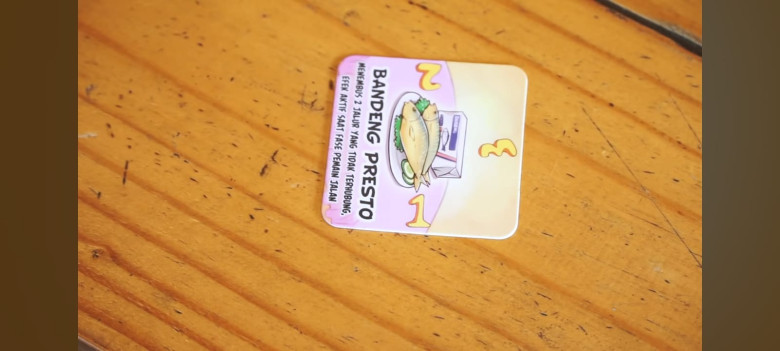 16.	Setiap menggunakan kartu jajanan putar sesuai kemampuan.