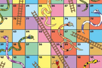 Naik Tangga, Terpeleset Ular : Permainan ULAR TANGGA