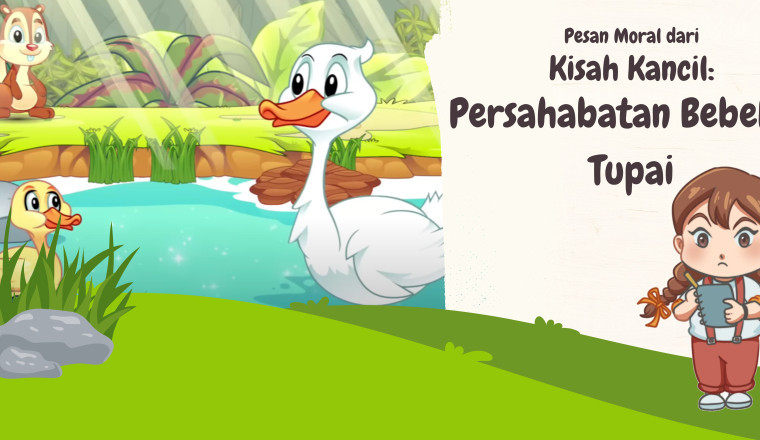 Kisah Kancil: Persahabatan Bebek dan Tupai