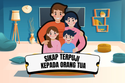 4 Sikap Terpuji Kepada Orang Tua