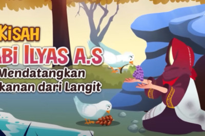 KISAH NABI ILYAS - MENDATANGKAN MAKANAN DARI LANGIT | KISAH NABI | KISAH ISLAMI