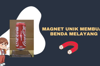 MAGNET UNIK BIKIN BENDA MELAYANG
